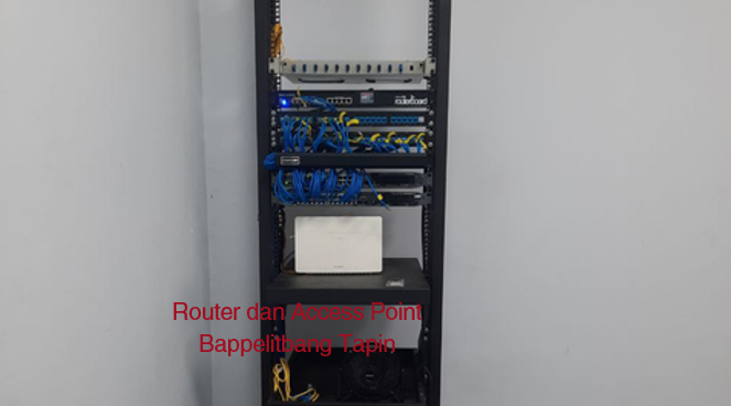 Router dan Access Point Bappelitbang Tapin