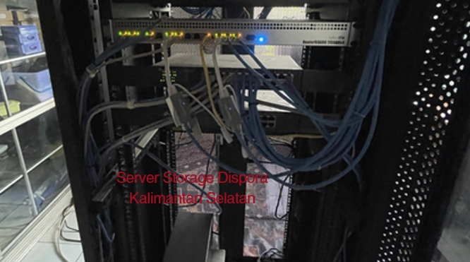 Server Storage Dispora Kalimantan Selatan